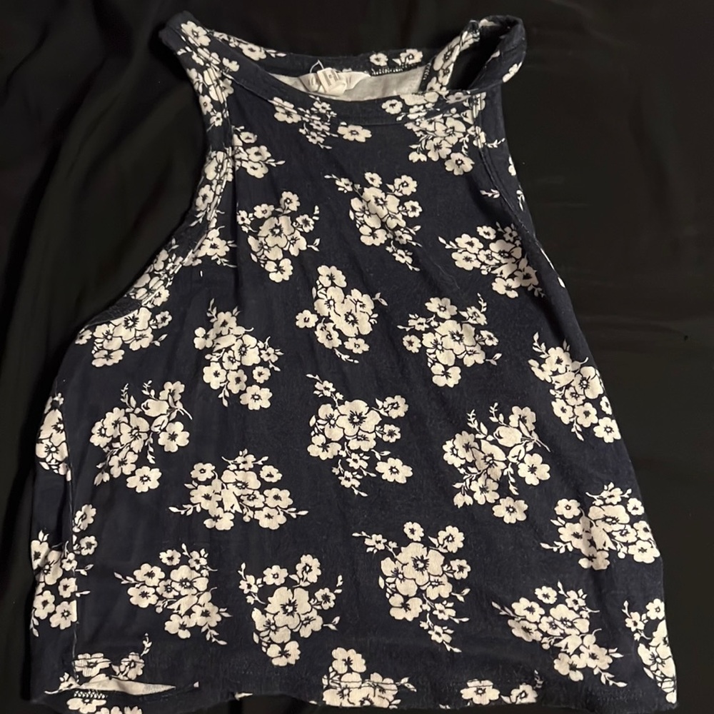 Floral crop top